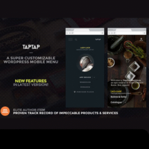TapTap – Super Customizable WordPress Mobile Menu
